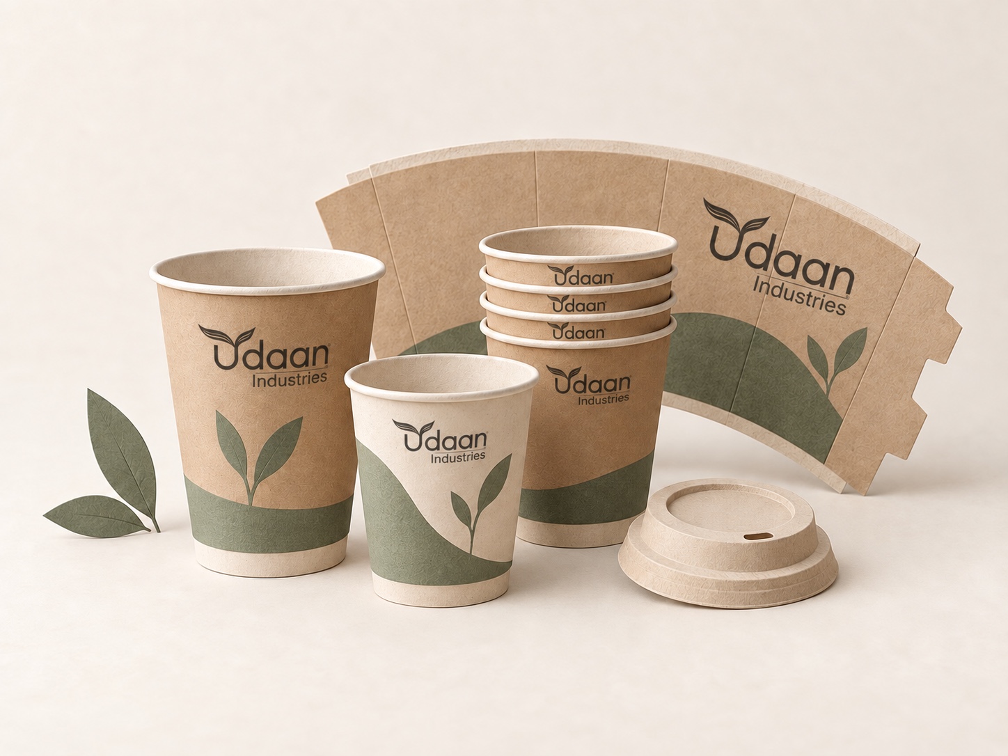 Paper cups made from paper